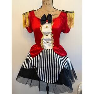 Girl's Circus Ringmaster Costume Size XL 14/16